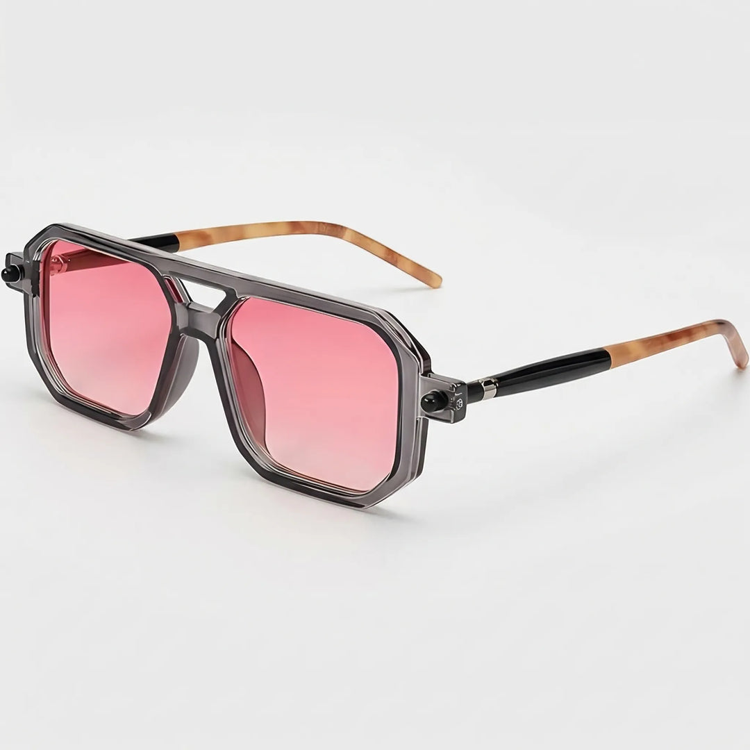 Retravex - Vintage Square Aviator Sunglasses