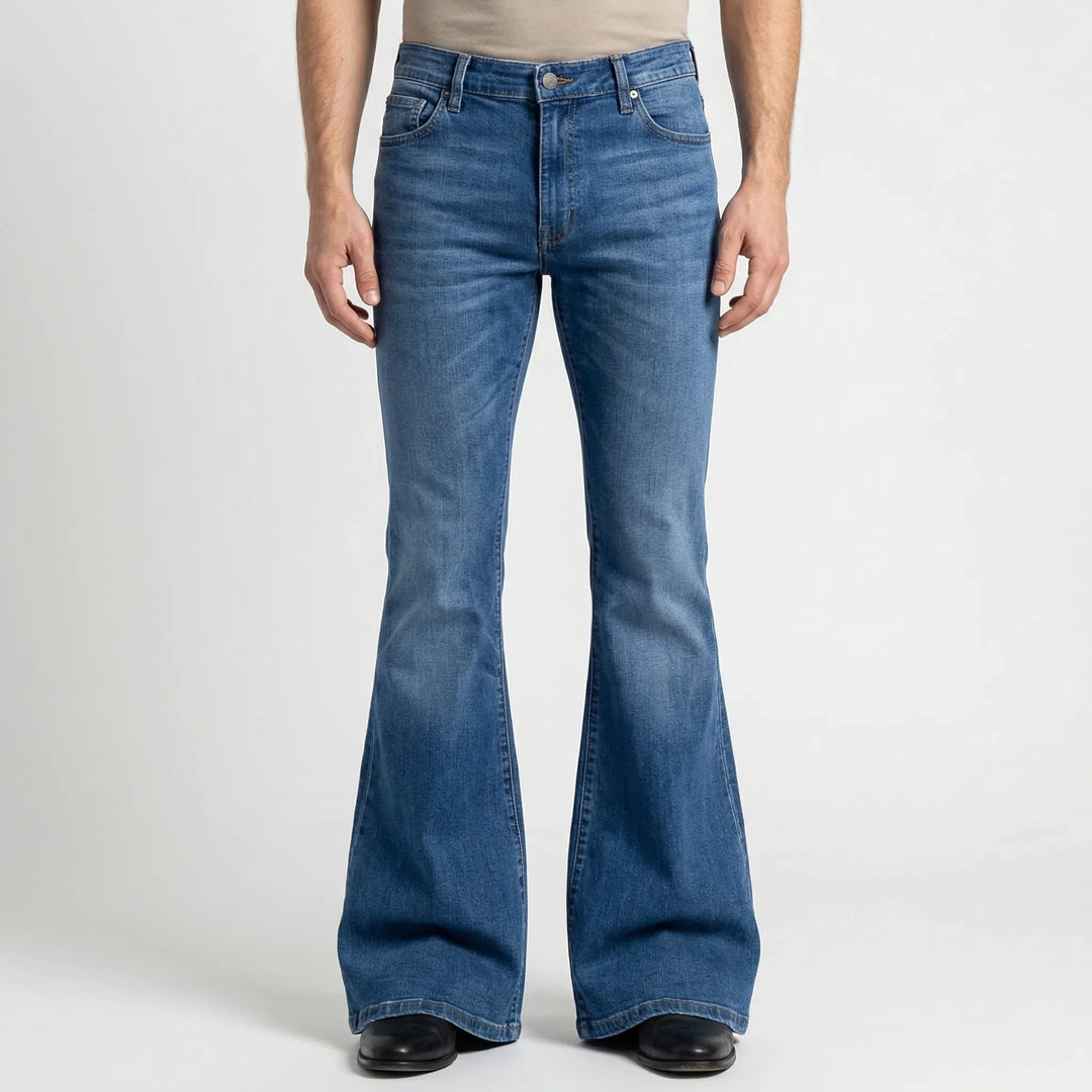 Retroflare - 70s-Inspired Flared Leg Jeans