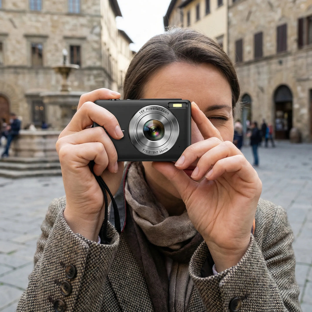 Retrosnap - Compact Retro-Style Digital Camera