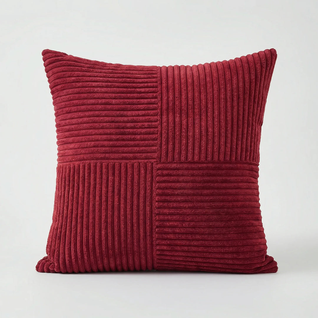 Ribblex - Ribbed Corduroy Square Cushion Cover
