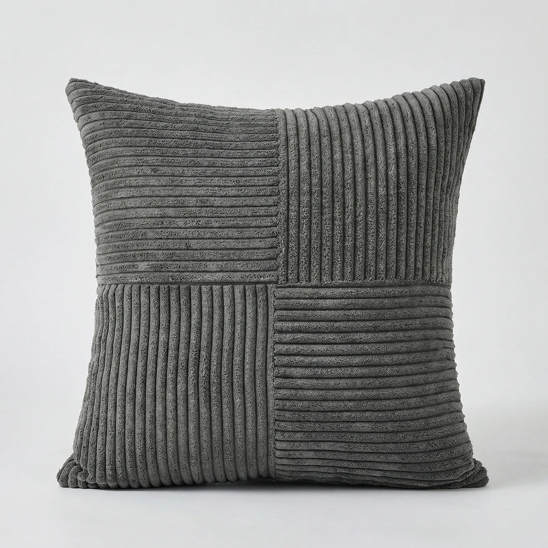 Ribblex - Ribbed Corduroy Square Cushion Cover