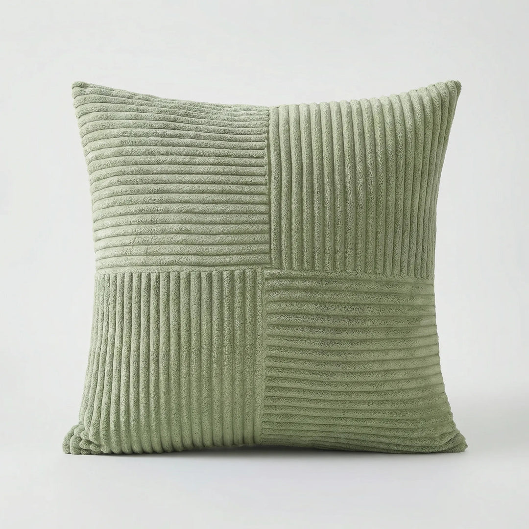 Ribblex - Ribbed Corduroy Square Cushion Cover
