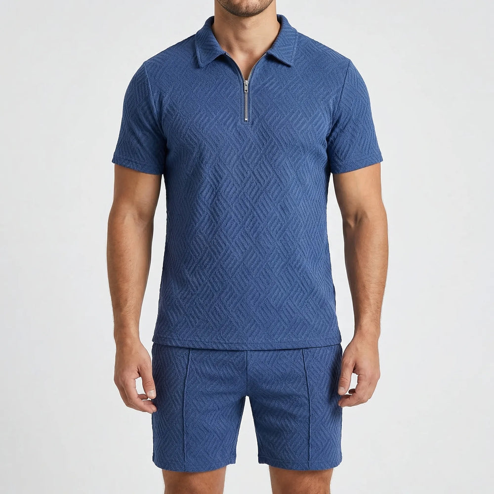 Rivelo - Matching Polo And Shorts Set
