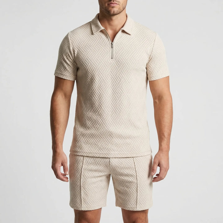 Rivelo - Matching Polo And Shorts Set