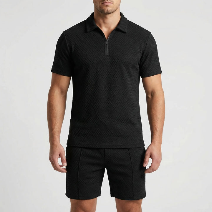 Rivelo - Matching Polo And Shorts Set