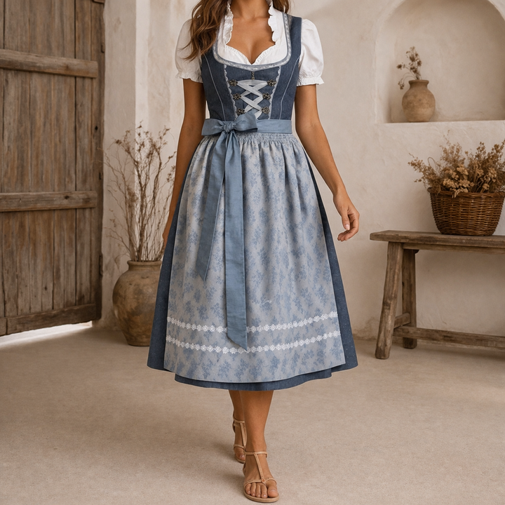 Traditionell Dirndl för Kvinnor