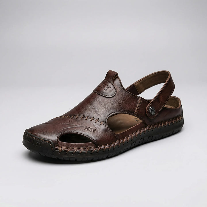 Sandavo - Closed-Toe Adjustable Strap Sandal