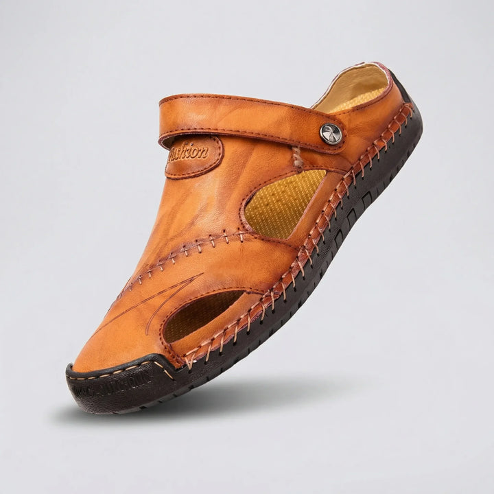 Sandivo - Closed-Toe Adjustable Strap Sandal