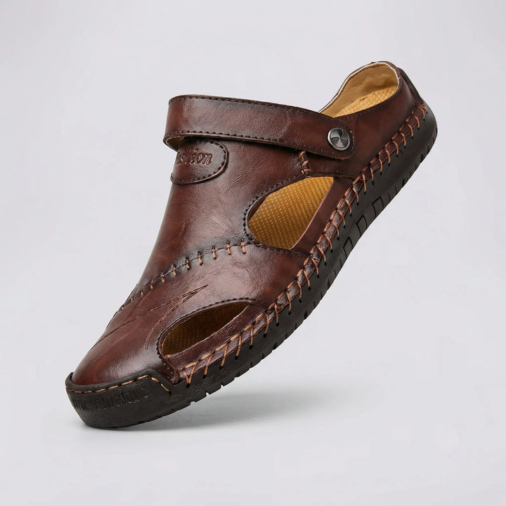 Sandivo - Closed-Toe Adjustable Strap Sandal
