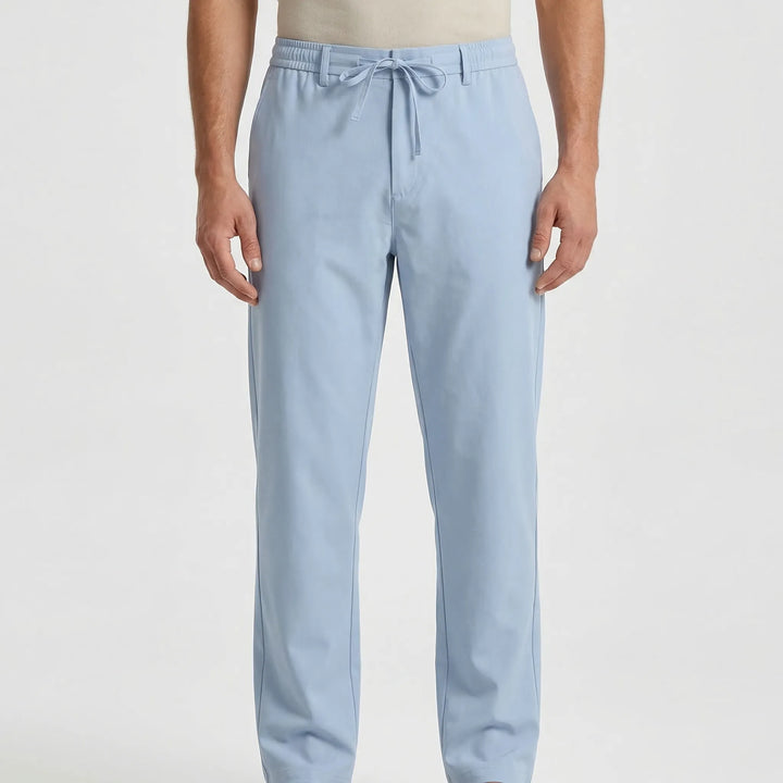 Sandova - Relaxed Fit Drawstring Casual Pants