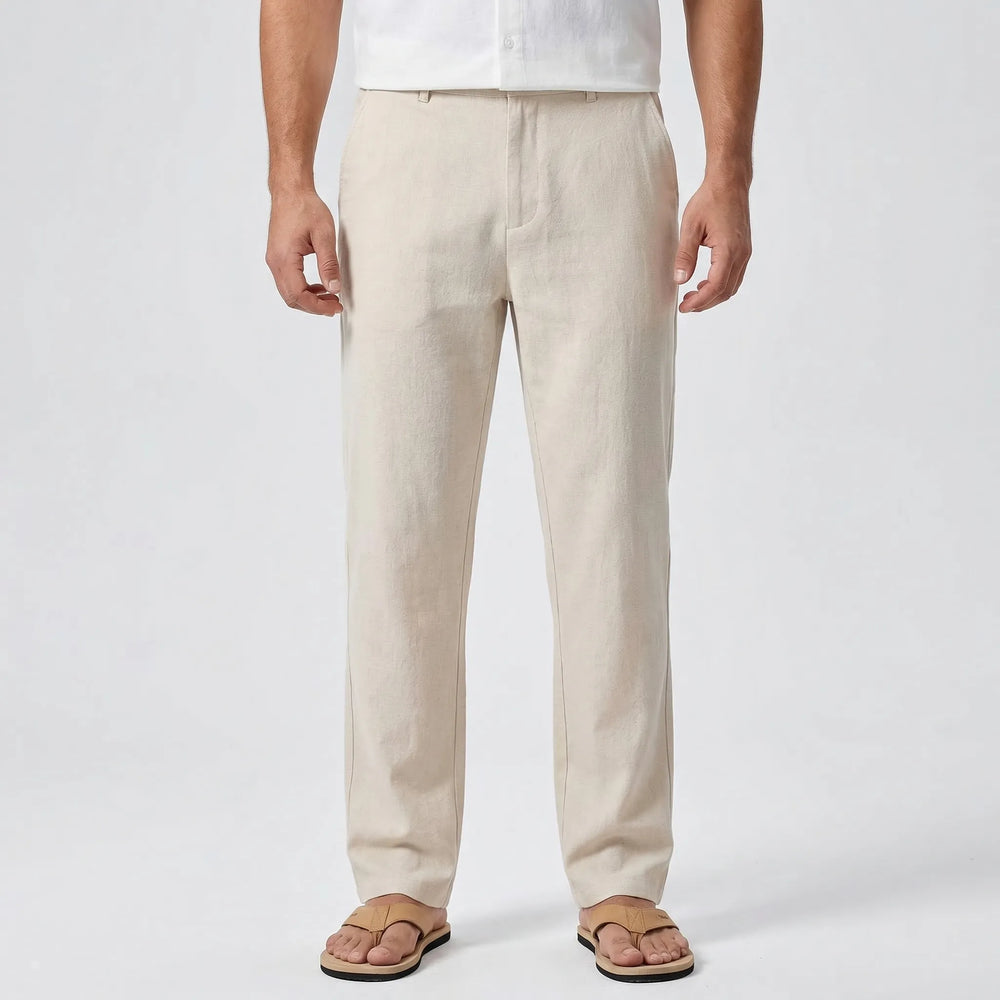 Sandova - Relaxed Fit Drawstring Casual Pants