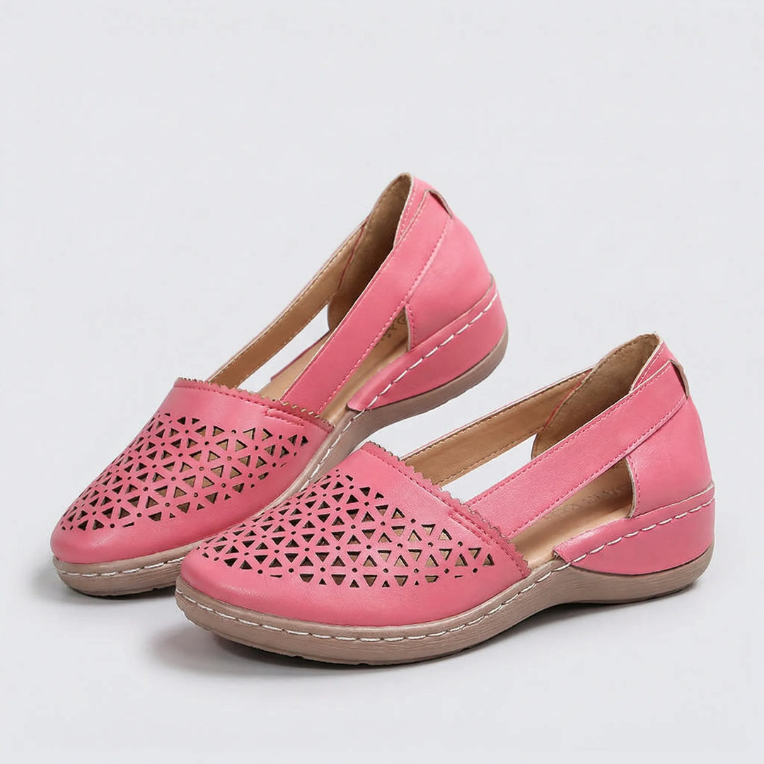 Sandriva - Slip-On Wedge Espadrille Flat
