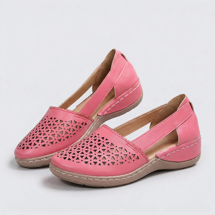 Sandriva - Slip-On Wedge Espadrille Flat