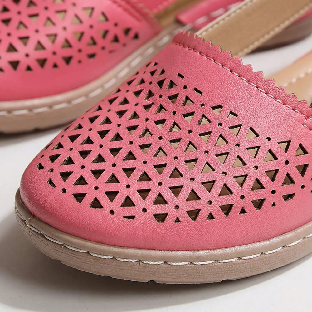 Sandriva - Slip-On Wedge Espadrille Flat