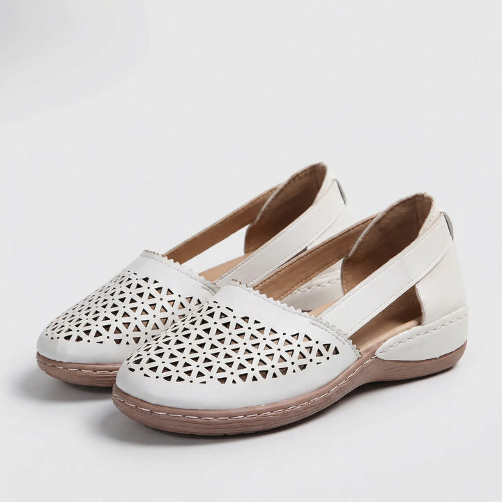 Sandriva - Slip-On Wedge Espadrille Flat