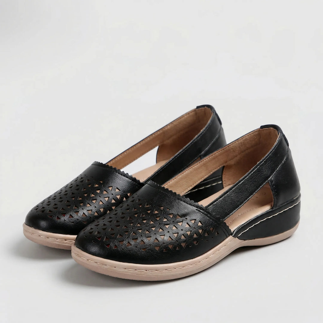 Sandriva - Slip-On Wedge Espadrille Flat