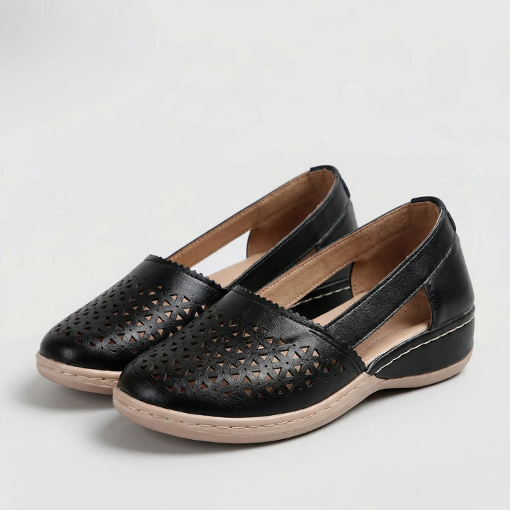 Sandriva - Slip-On Wedge Espadrille Flat