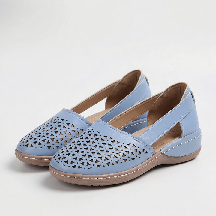Sandriva - Slip-On Wedge Espadrille Flat