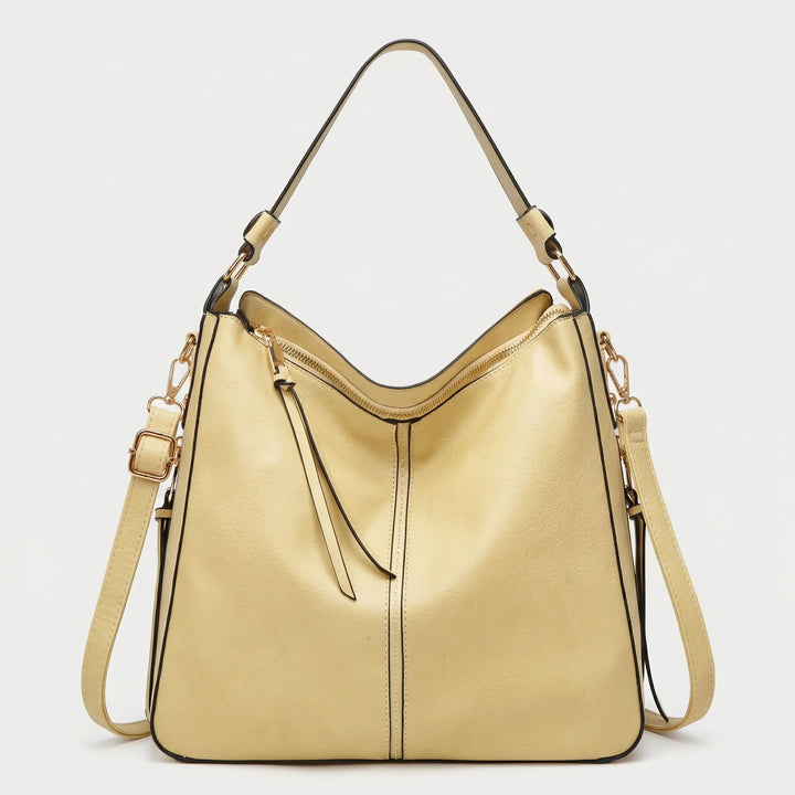 Satcheva - Spacious Hobo Shoulder Tote Bag