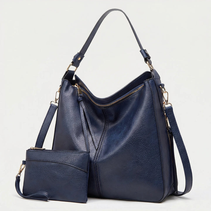 Satcheva - Spacious Hobo Shoulder Tote Bag