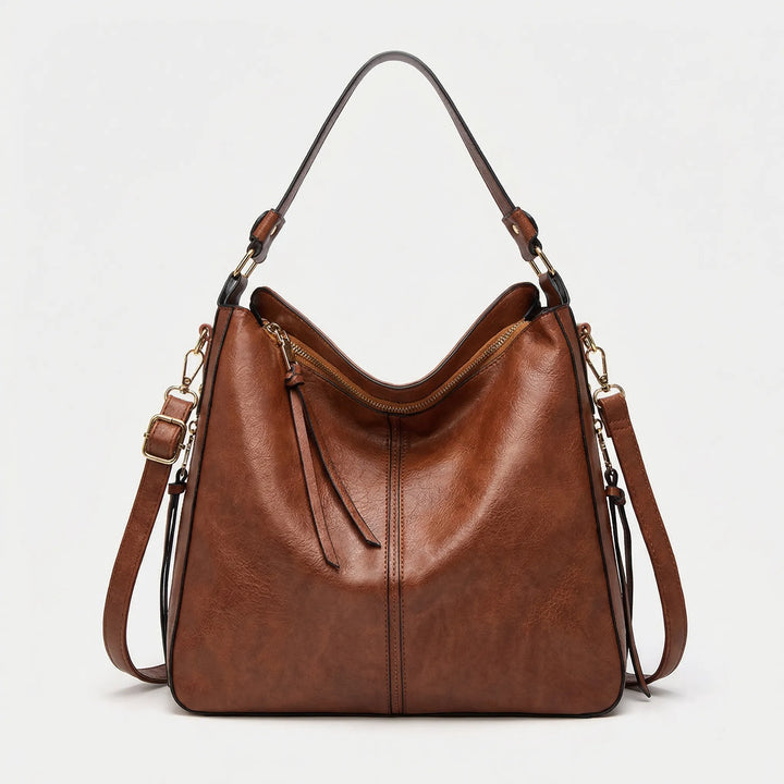 Satcheva - Spacious Hobo Shoulder Tote Bag
