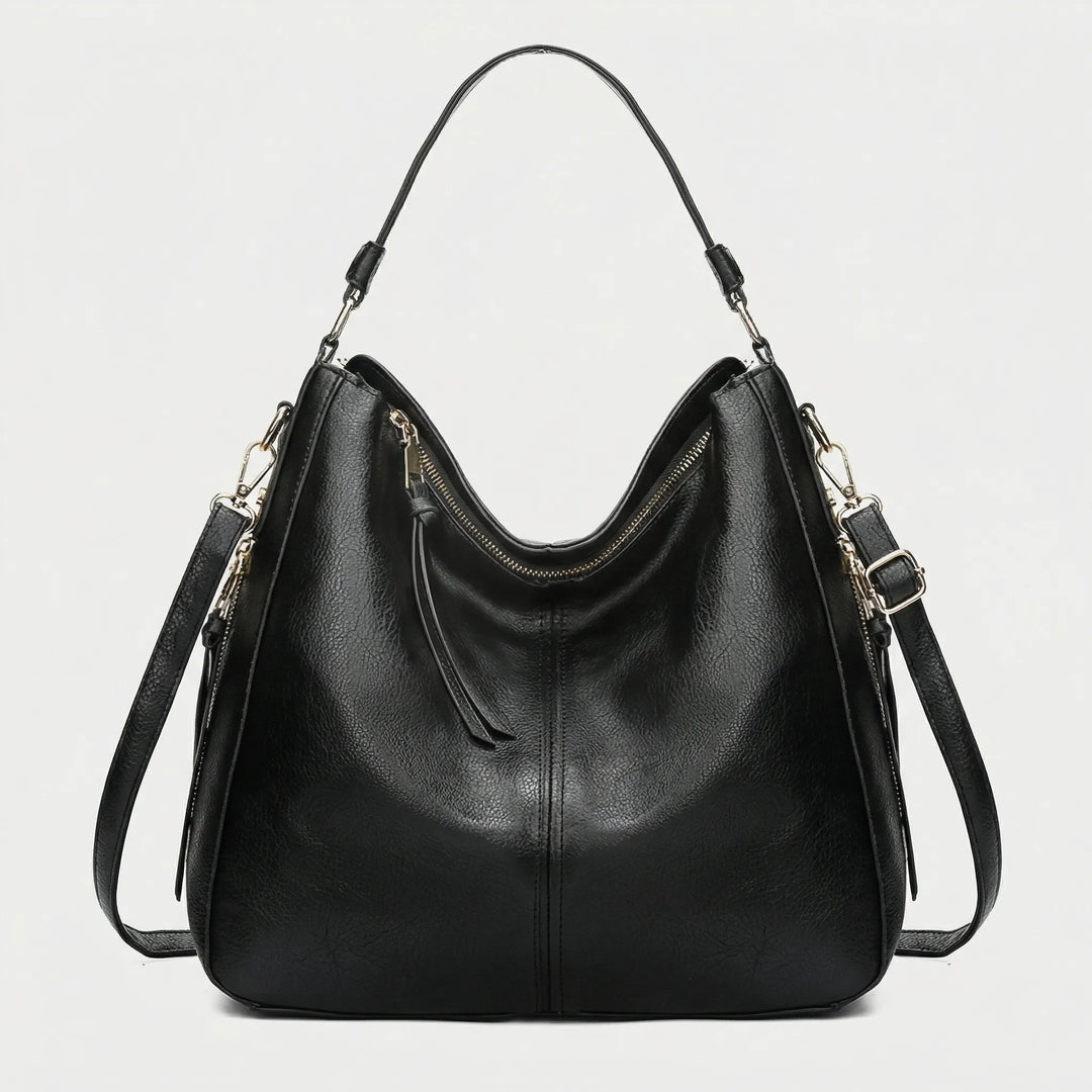 Satcheva - Spacious Hobo Shoulder Tote Bag