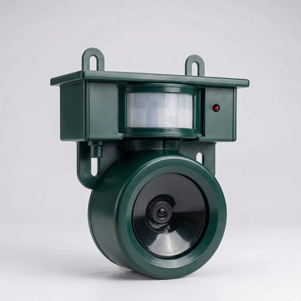 Scarvox - Solar-Powered Motion Sensor Bird Deterrent