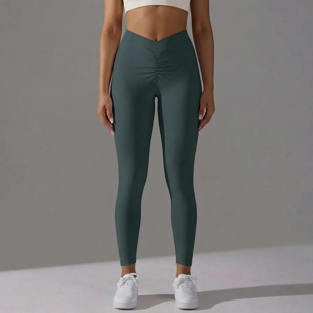 Scultura - High-Waisted Scrunch Compression Leggings