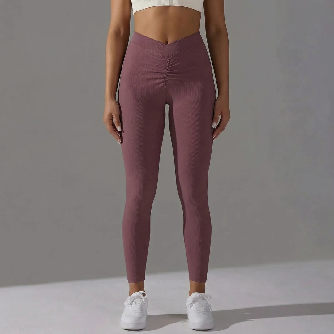 Scultura - High-Waisted Scrunch Compression Leggings