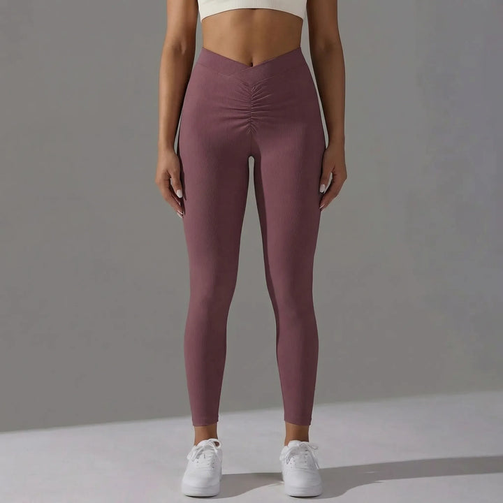 Scultura - High-Waisted Scrunch Compression Leggings