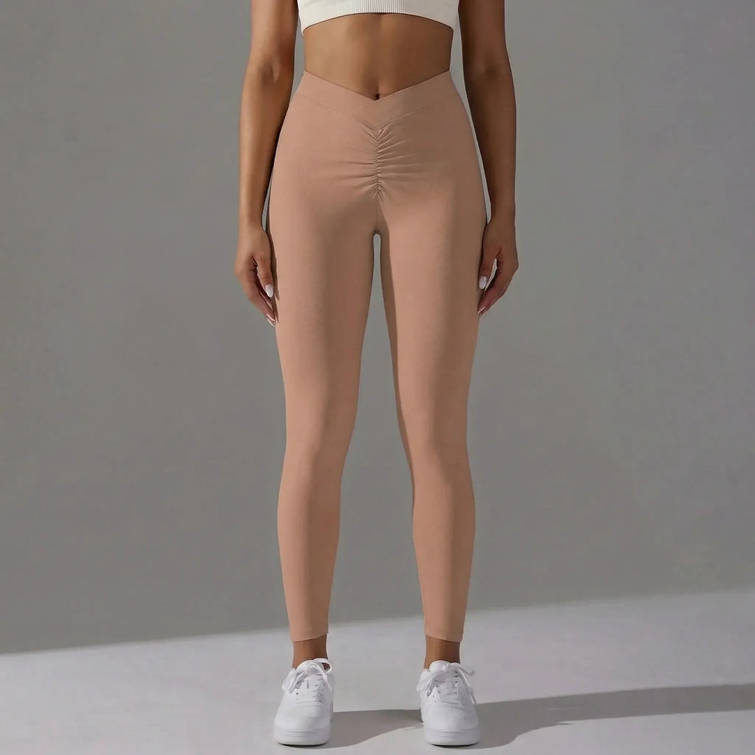 Scultura - High-Waisted Scrunch Compression Leggings