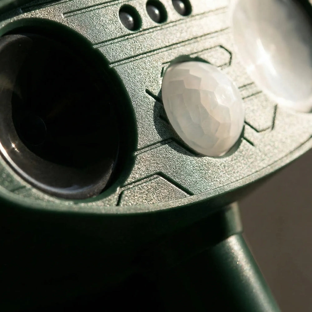 Scurrex - Solar-Powered Ultrasonic Animal Repeller Stake