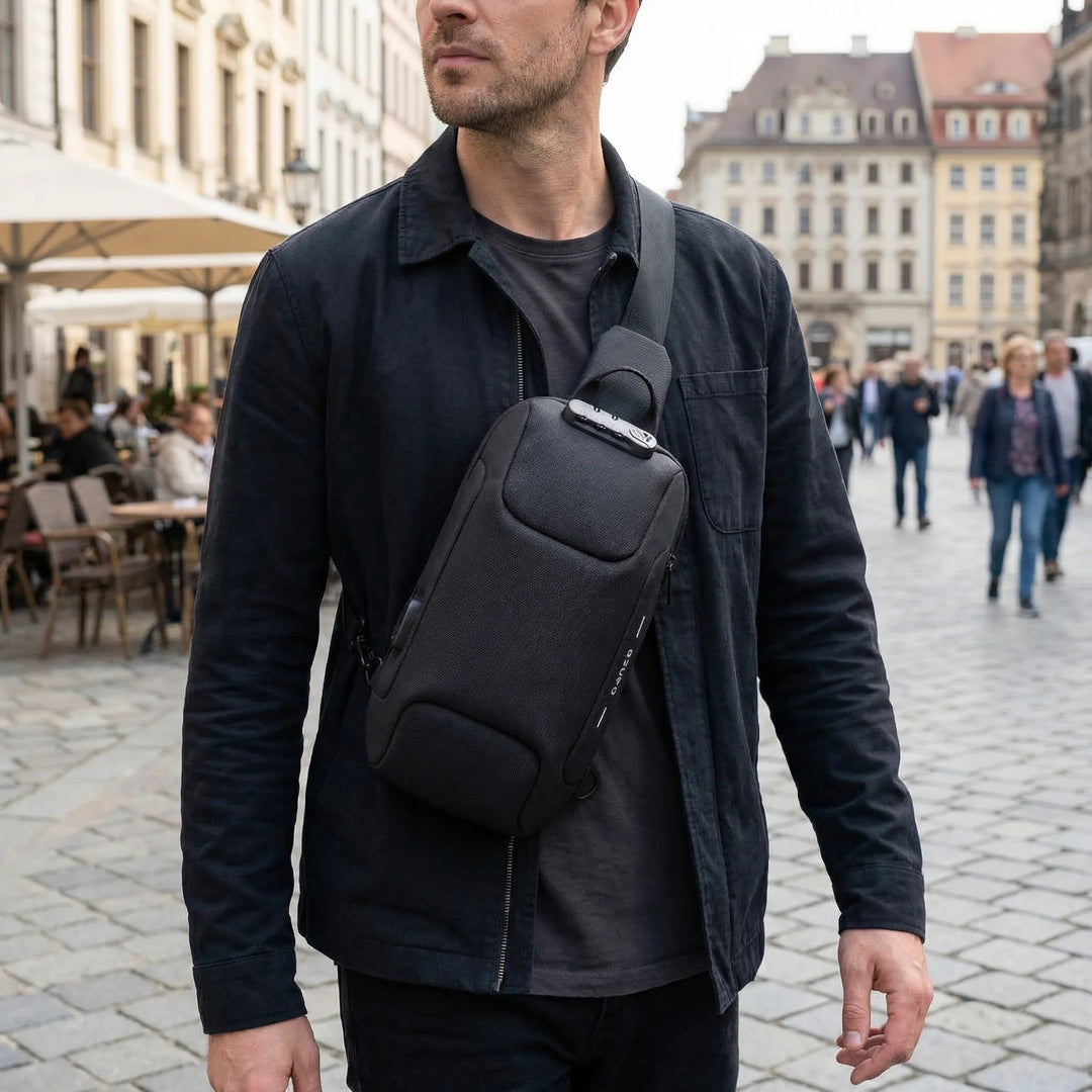 Securipack - Anti-Theft Crossbody Sling Bag