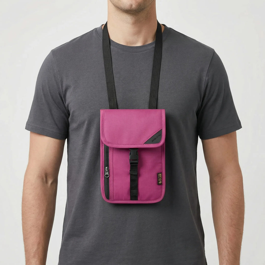 Securivo - RFID-Blocking Travel Neck Pouch