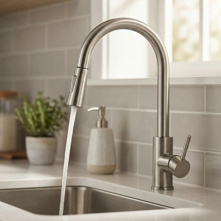 Senzara - Motion Sensor Deck-Mounted Kitchen Faucet