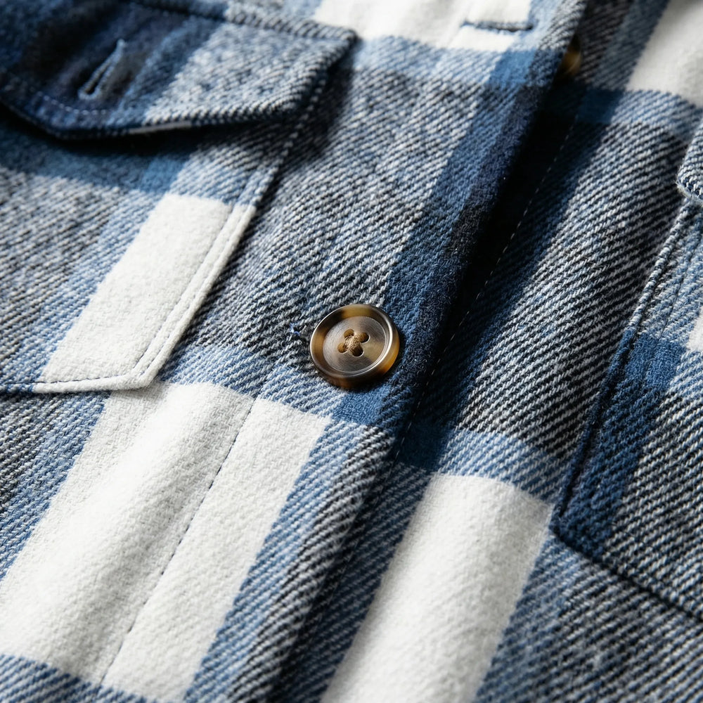 Shackora - Oversized Plaid Button-Down Shacket