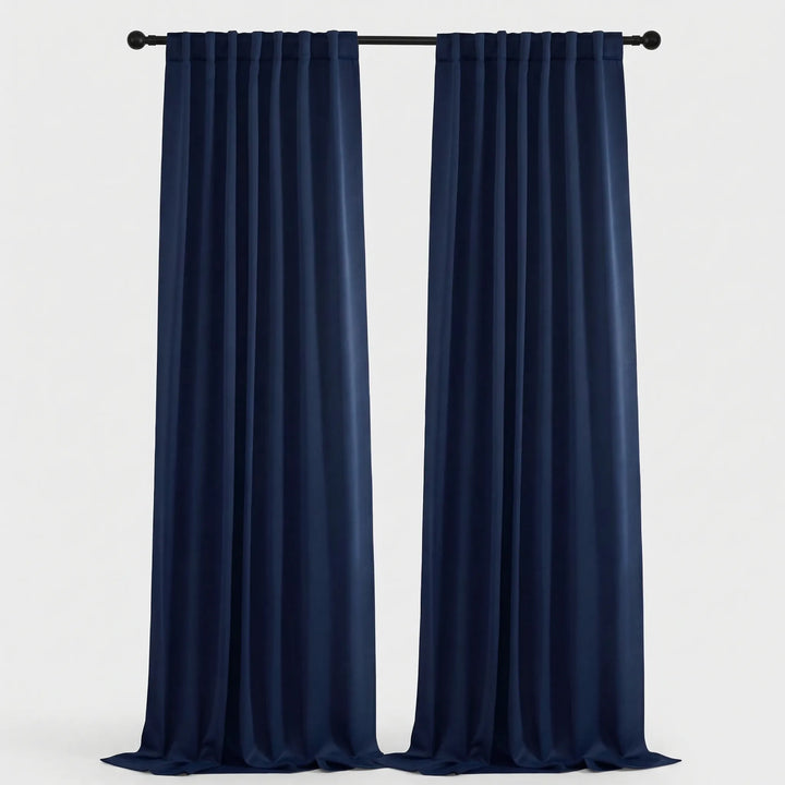 Shadorra - Thermal Blackout Rod Pocket Curtain Panels