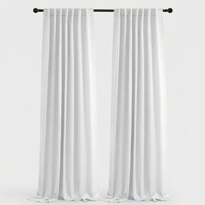 Shadorra - Thermal Blackout Rod Pocket Curtain Panels