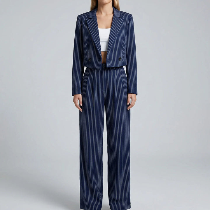 Siennova - Two-Piece Blazer And Trouser Set