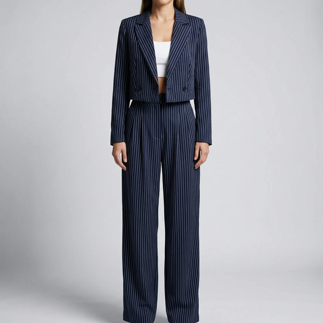 Siennova - Two-Piece Blazer And Trouser Set