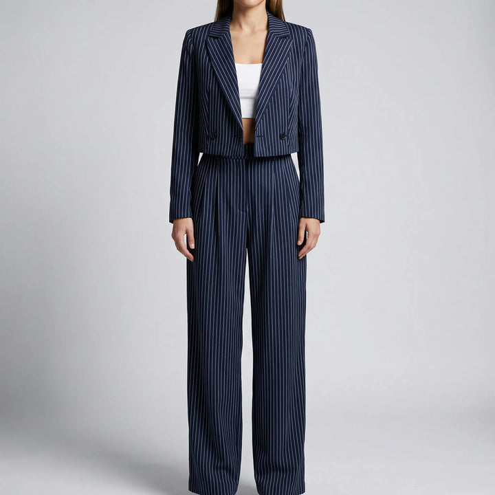 Siennova - Two-Piece Blazer And Trouser Set