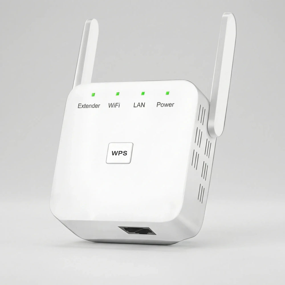Signaluxe - Dual-Band Plug-In WiFi Range Extender