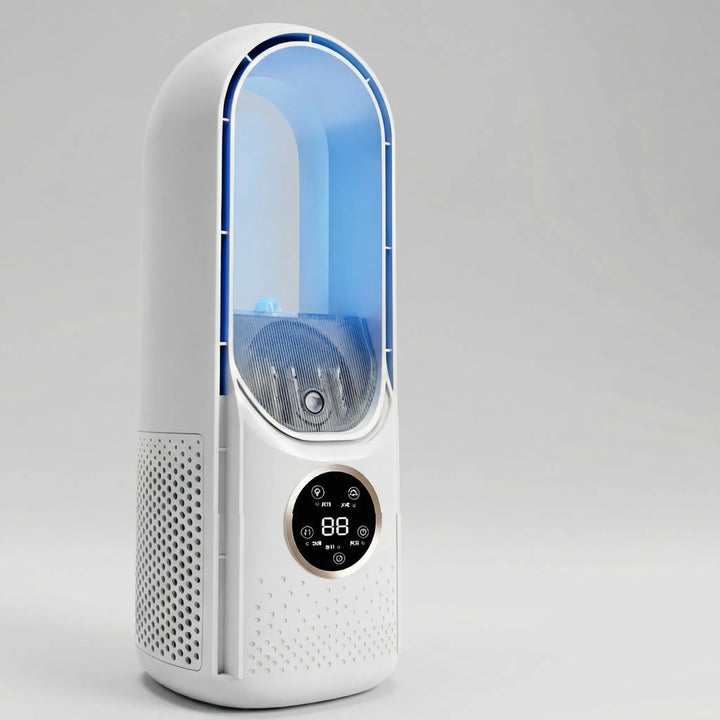 Silqool - Bladeless Tabletop Personal Air Cooler