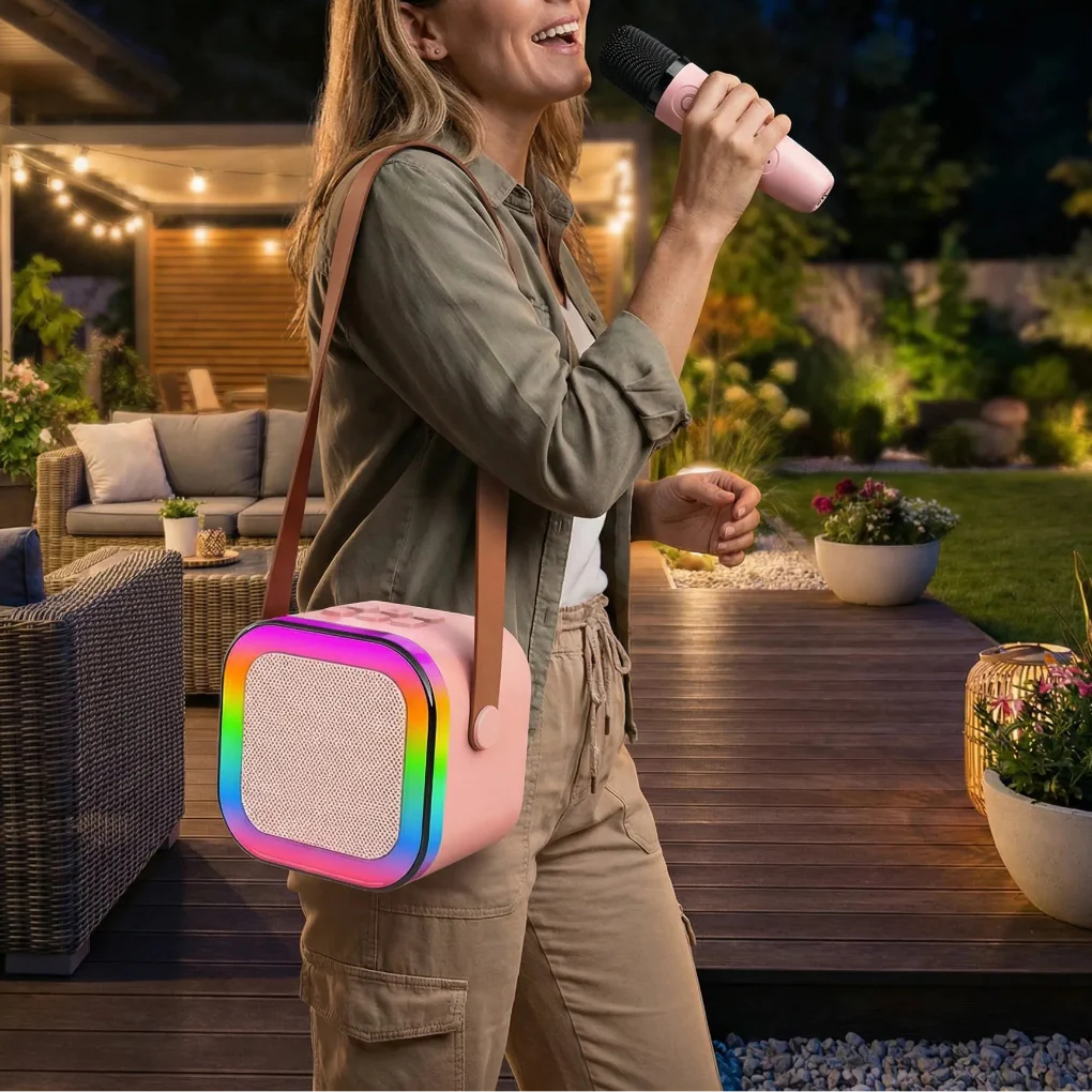 Singovox - Portable Bluetooth Karaoke Speaker Set