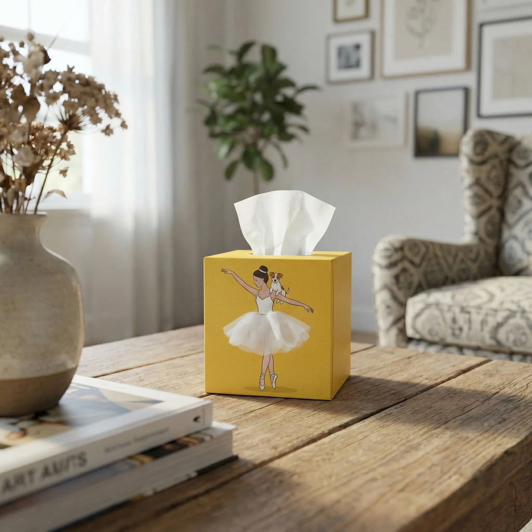 Skirtisse - Vintage Pop-Art Decorative Tissue Holder