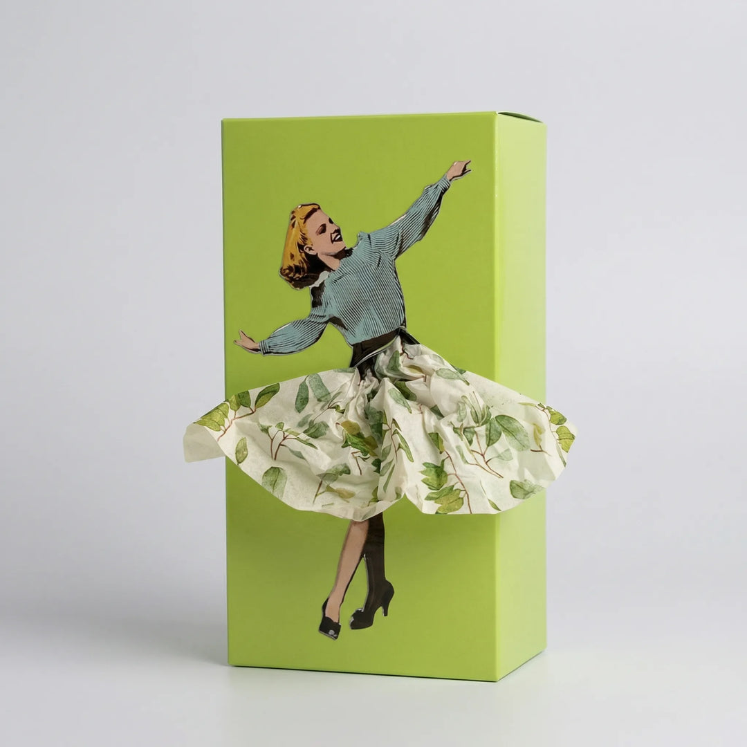 Skirtisse - Vintage Pop-Art Decorative Tissue Holder