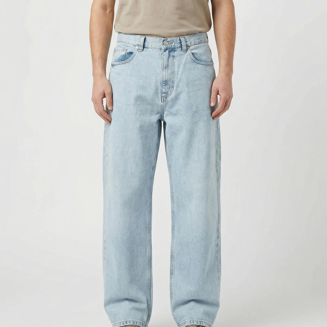 Skravex - Wide-Leg Oversized Baggy Jeans