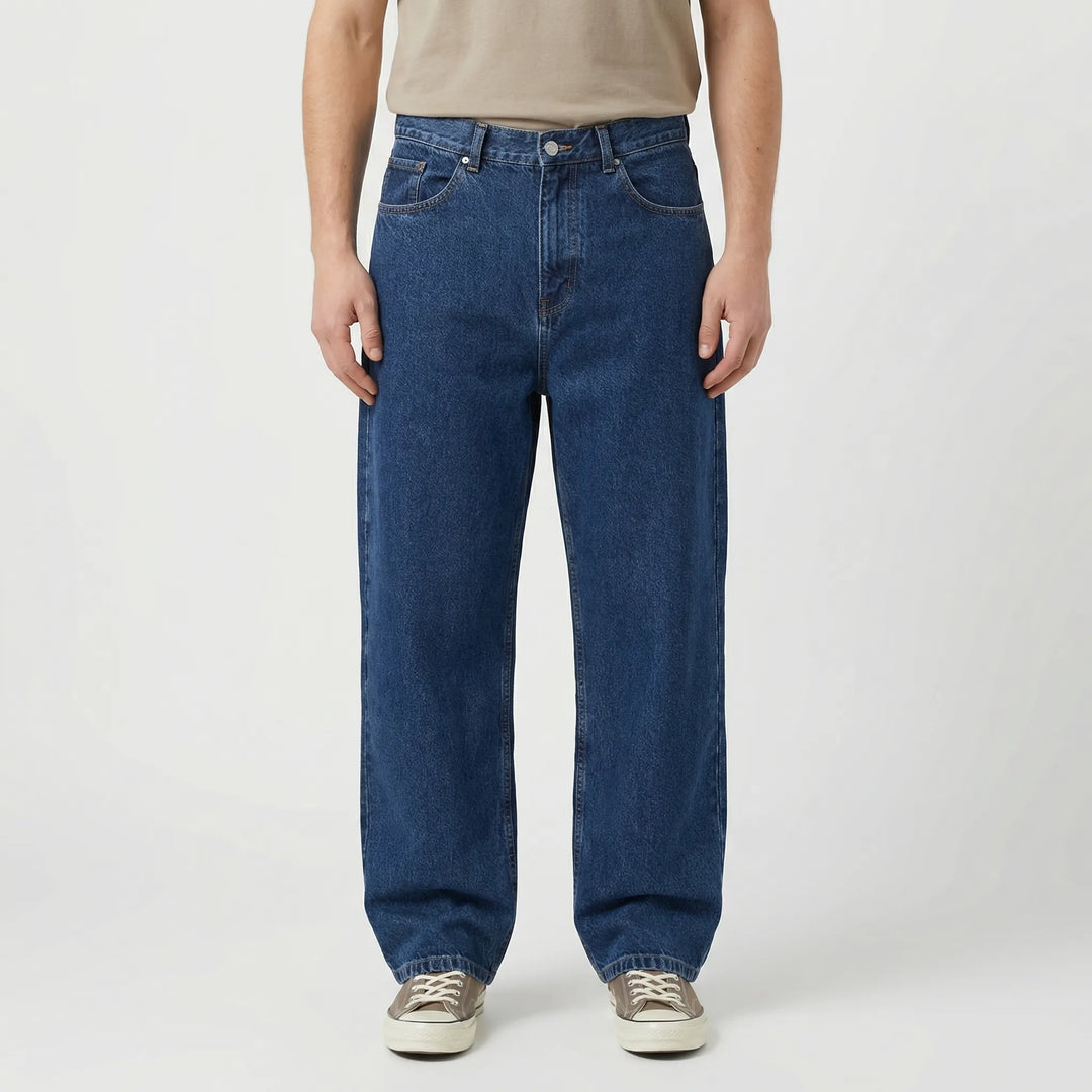 Skravex - Wide-Leg Oversized Baggy Jeans