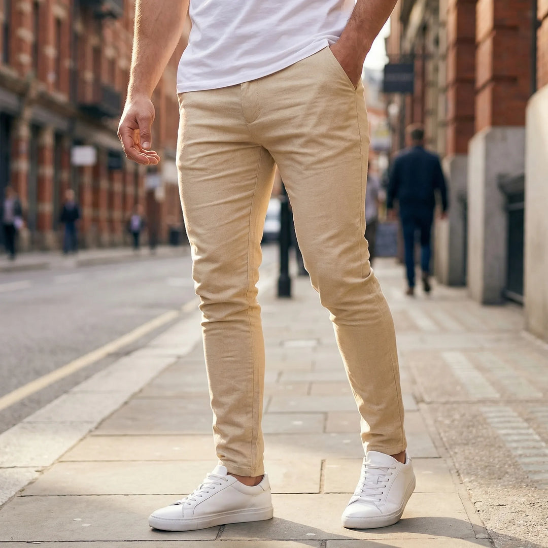 Slixton - Slim Tapered Stretch Chino Pants
