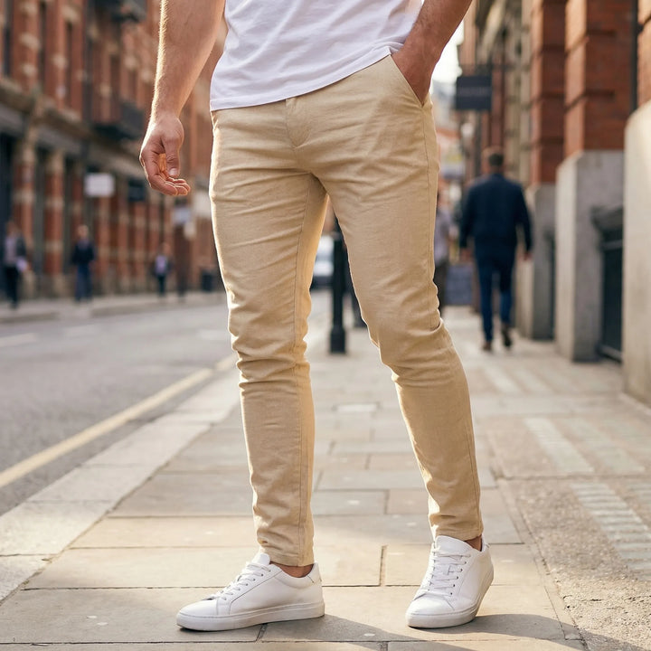 Slixton - Slim Tapered Stretch Chino Pants